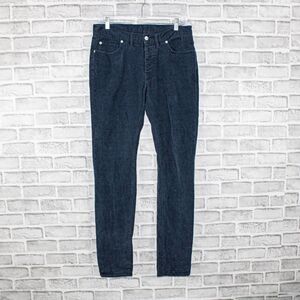 ZADIG & VOLTAIRE Men's Slim Corduroy Jean Pants Navy Blue Size 32